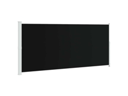 Maison Exclusive - Toldo Lateral Retráctil Para Patio Negro 220x500 Cm