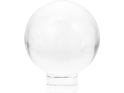 Delicada Cristal Soporte Decoración Elegante Moderna Estar Oficina Ilumina Forma Segura Interior Bola Sala