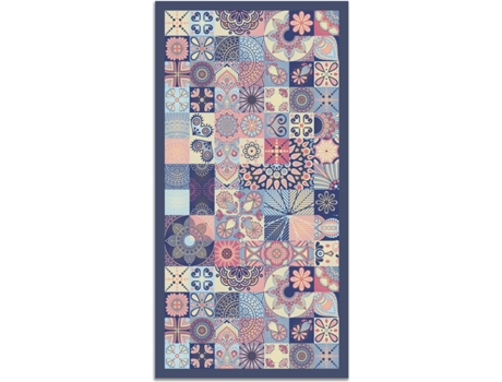 Alfombra Home Living panorama 27381950 rosa 40x80 cm