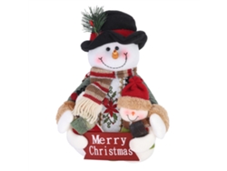Adorno navideño de Papá Noel Muñeco de nieve Regalo Casa