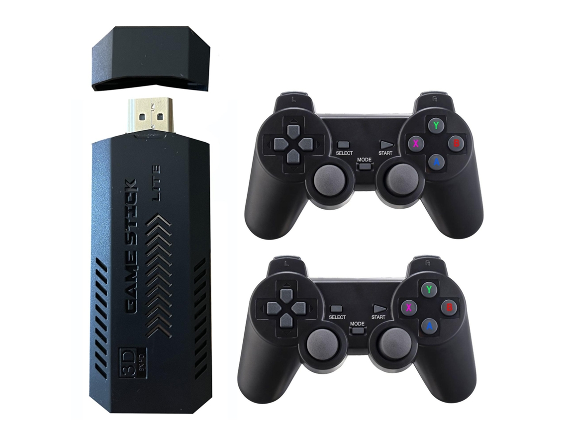 X2 Plus Game Stick Consola Retro Doble Controlador Inalámbrico 40000 Juego 128gb