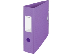 Carpeta ESSELTE Colour'Breeze Lomo Ancho 82 mm (Morado)