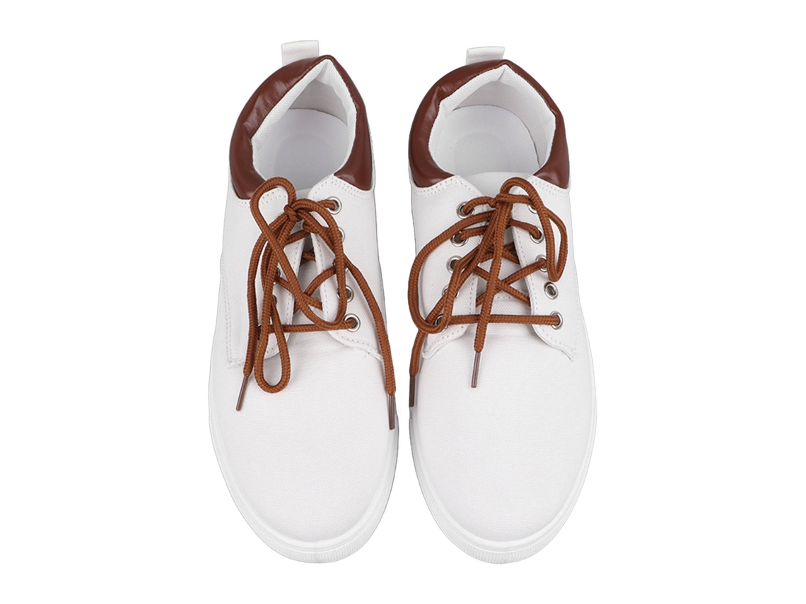 Zapatillas Deportivas Casuales De Lona Para Hombre, Transpirables, Ligeras, Con Suela Blanda, Versátiles, Blancas, Talla 42.
