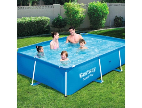 Piscina Steel Pro Con Estructura De Acero 259X170X61 cm BESTWAY