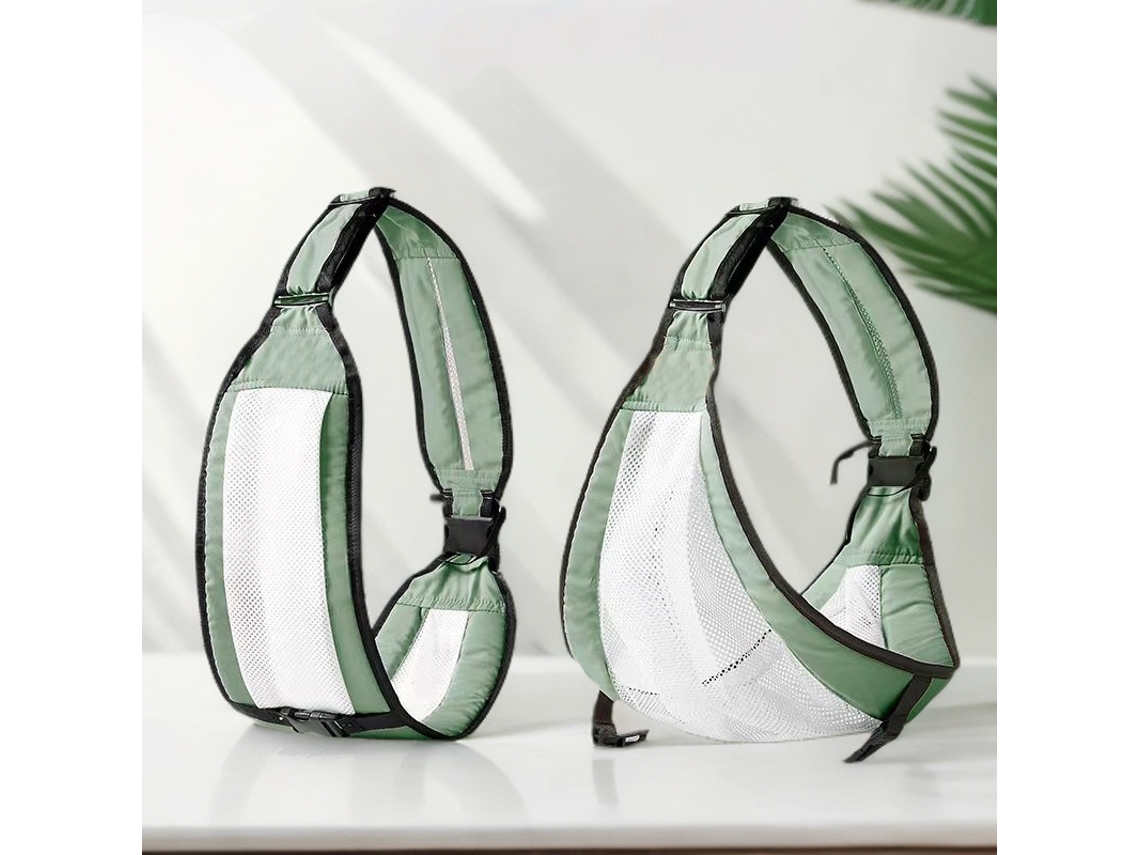 Portabebés Chrui de punto para recién nacidos y niños pequeños, 20 kg (verde)