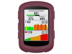 Capa De Silicone Dedicada Ao Cronômetro Garmin Edge 840 / Edge 540 (vermelho-vino)*