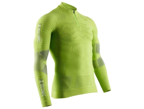 Camiseta de Hombre para Running X-BIONIC Effektor Verde (M)