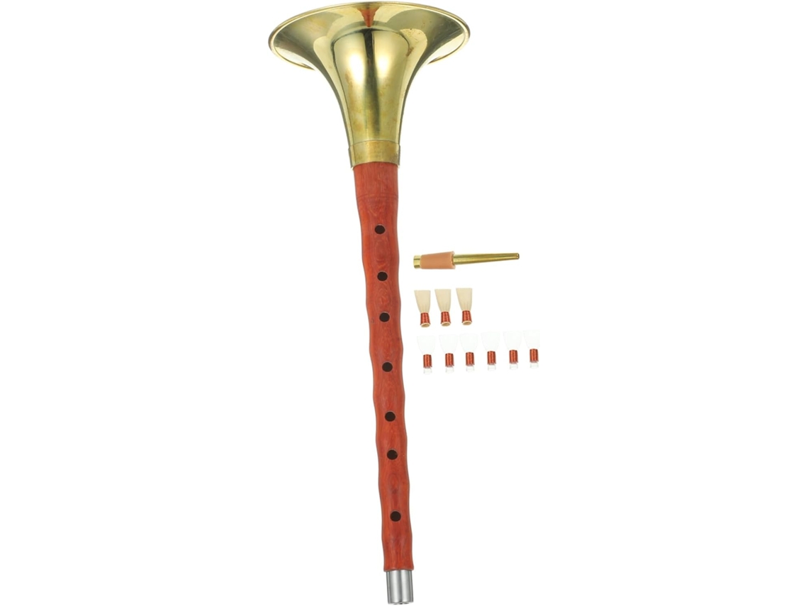 Instrumento De Viento Profesional Suona, Palisandro Rojo, Tonalidad De Re, Portátil, Para Principiantes Y Músicos...
