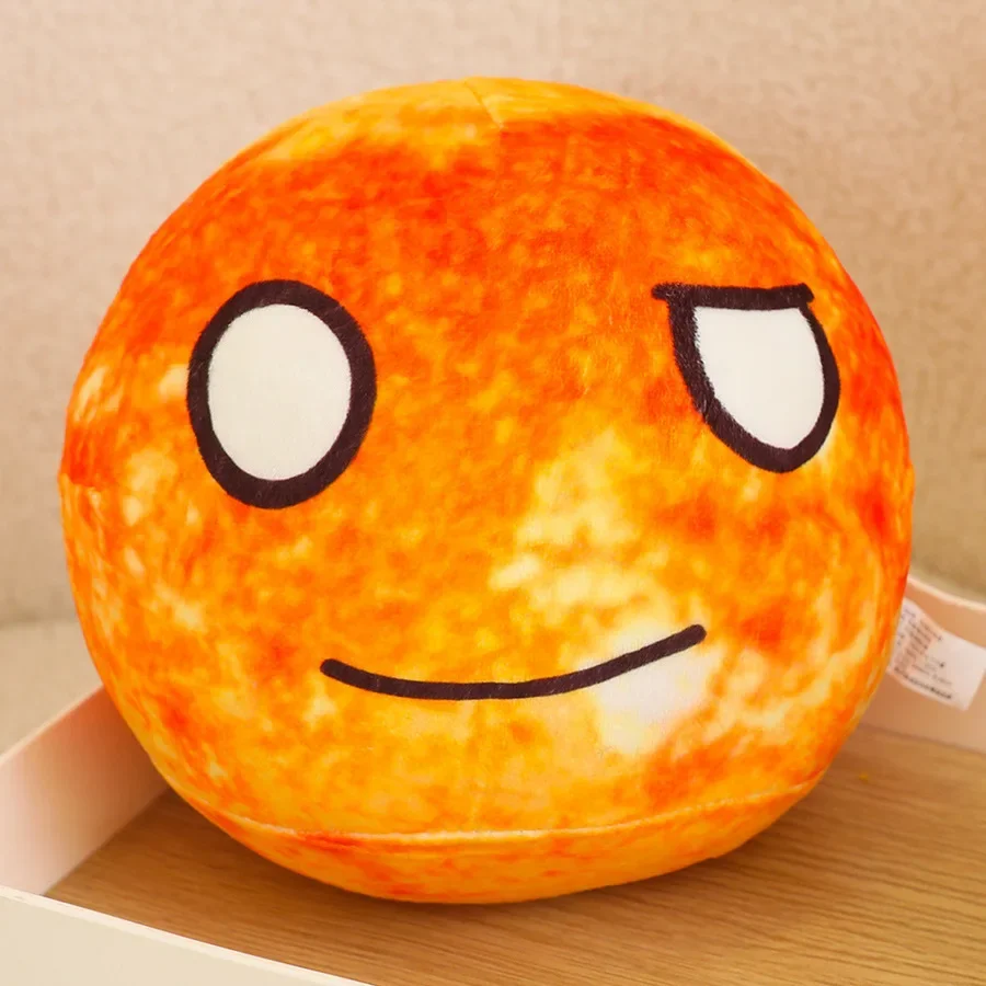 (sol 18cm) Almofada De Pelúcia Planetária, Enfeite De Pelúcia Cognitivo Infantil, Bola Polonesa