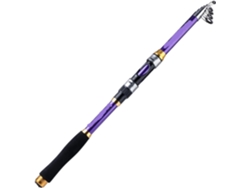 Caña De Pescar Giratoria Carbono Para Trucha Y Carpa, Equipo Telescópico Señuelos., Resistente, Ligero