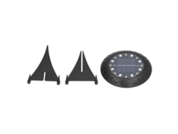2026-luces Solares Para El Suelo Exterior Rgb Led Carga Automática Ip67 Impermeable Blanco Cálido