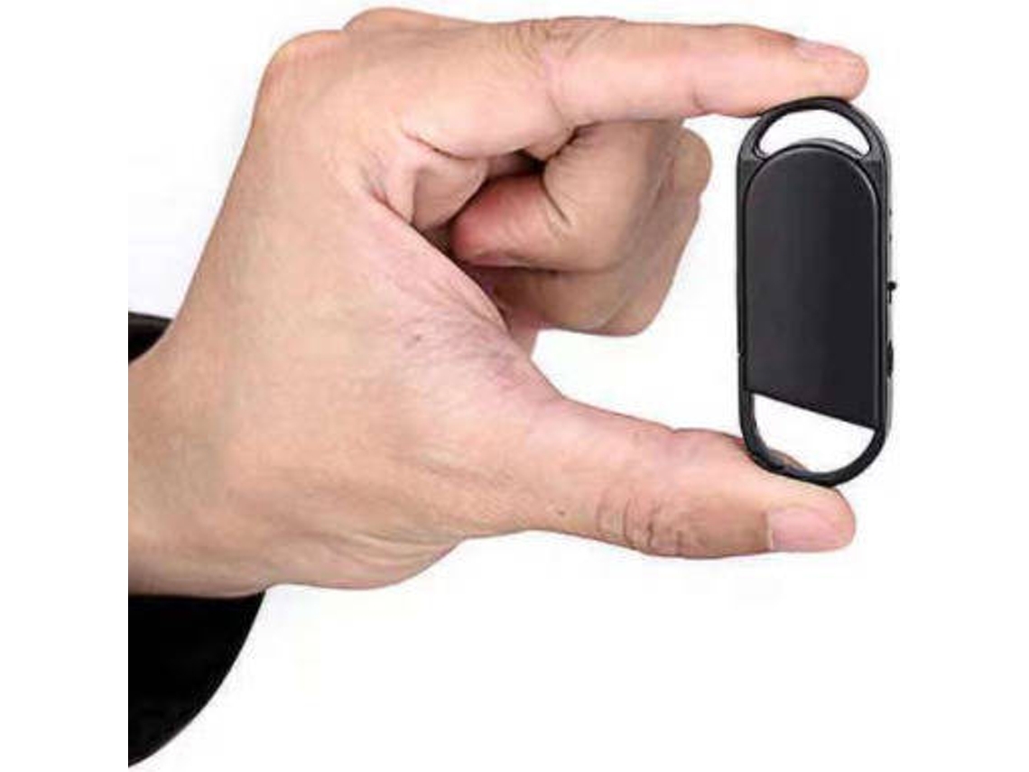 8Gb Mini Spy Recorder Llavero Usb Flash Drive Mp3 PlayerBlack