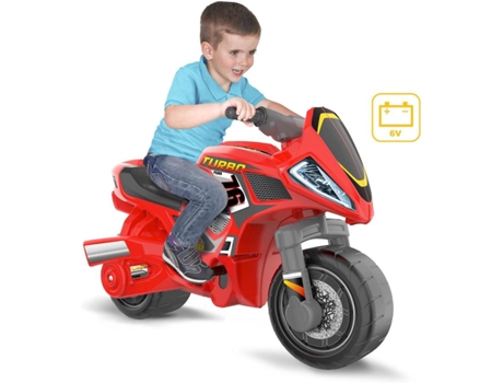 Mota FEBER Moto Turbo Hybrid 6V (Edad Mínima Recomendada: 2 años)