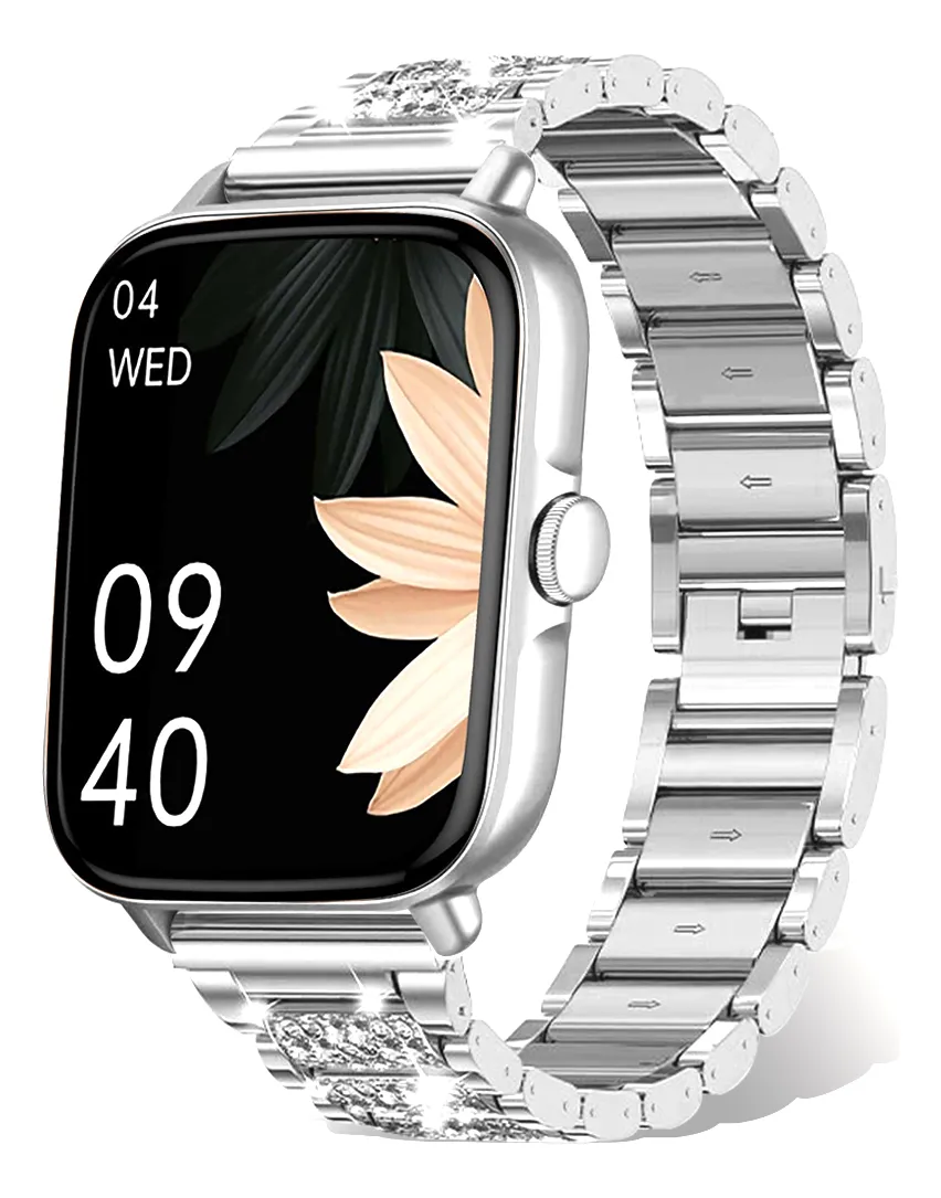 Reloj inteligente Vayotoy 2024 para mujer (marcación de llamadas)