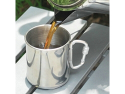 Taza De Camping De Acero Inoxidable De 500 Ml Con Asa Y Mosquetón Para Camping, Senderismo Y Viajes.