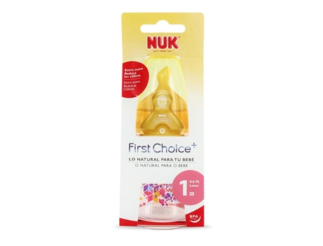 Biberon NUK Fc+ Pp 0-6 M Latex Contr Temp 150 ml