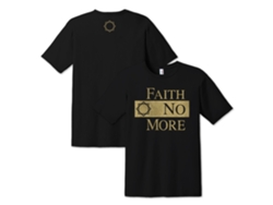 Faith No More Gold Classic Logo T-shirt Rockinstone Unisex Adults Best Sellers Size:m