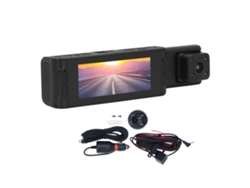 Cámara Para Coche De 3 Canales Con Pantalla De 3,16 Pulgadas, Visión Nocturna 1080p Y Monitorización De Aparcamiento.
