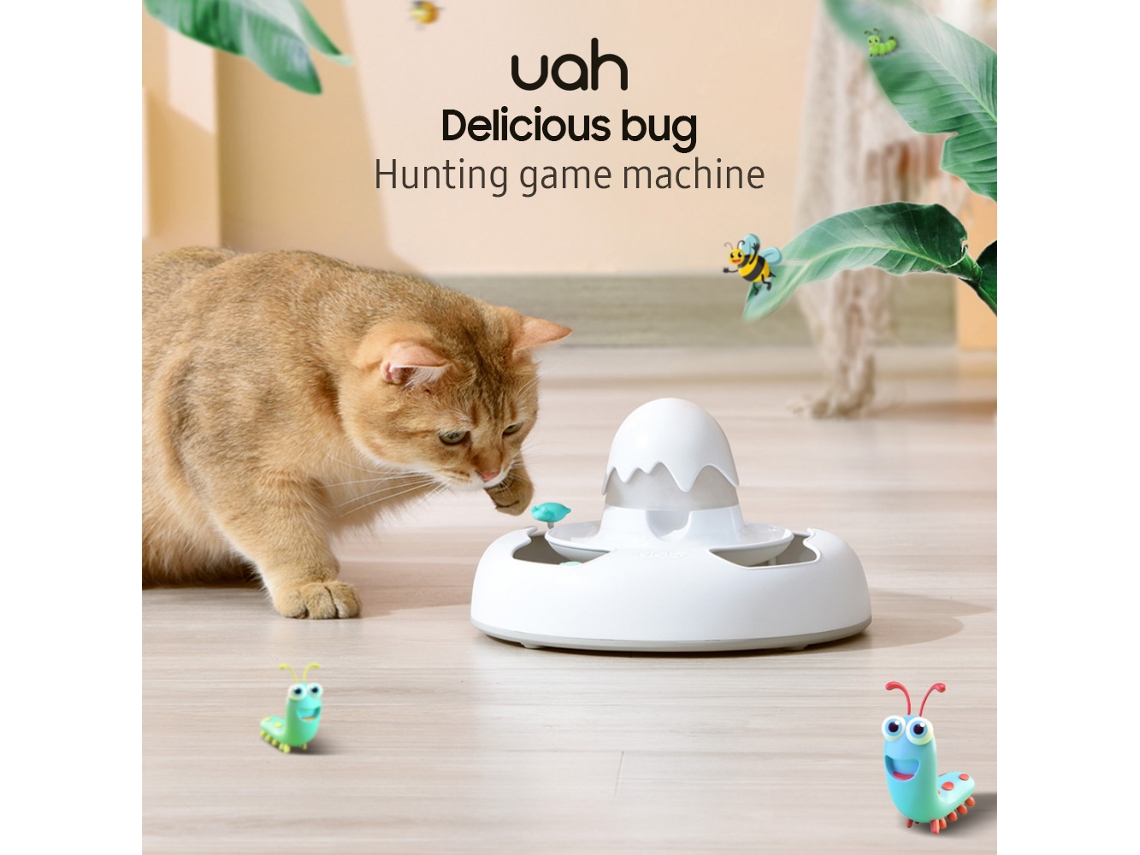 Consola De Juego De Caza Para Mascotas Semi-interactiva Con Puzzle, Anti-volteo Y Anti-arañazos Para Gatos
