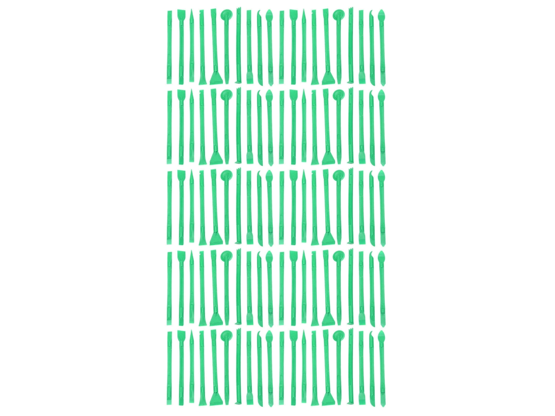 100 Espátulas Antiestáticas Ligeras, Abs Suave, Herramienta Universal Para Reparación De Teléfonos Móviles, Color Verde.
