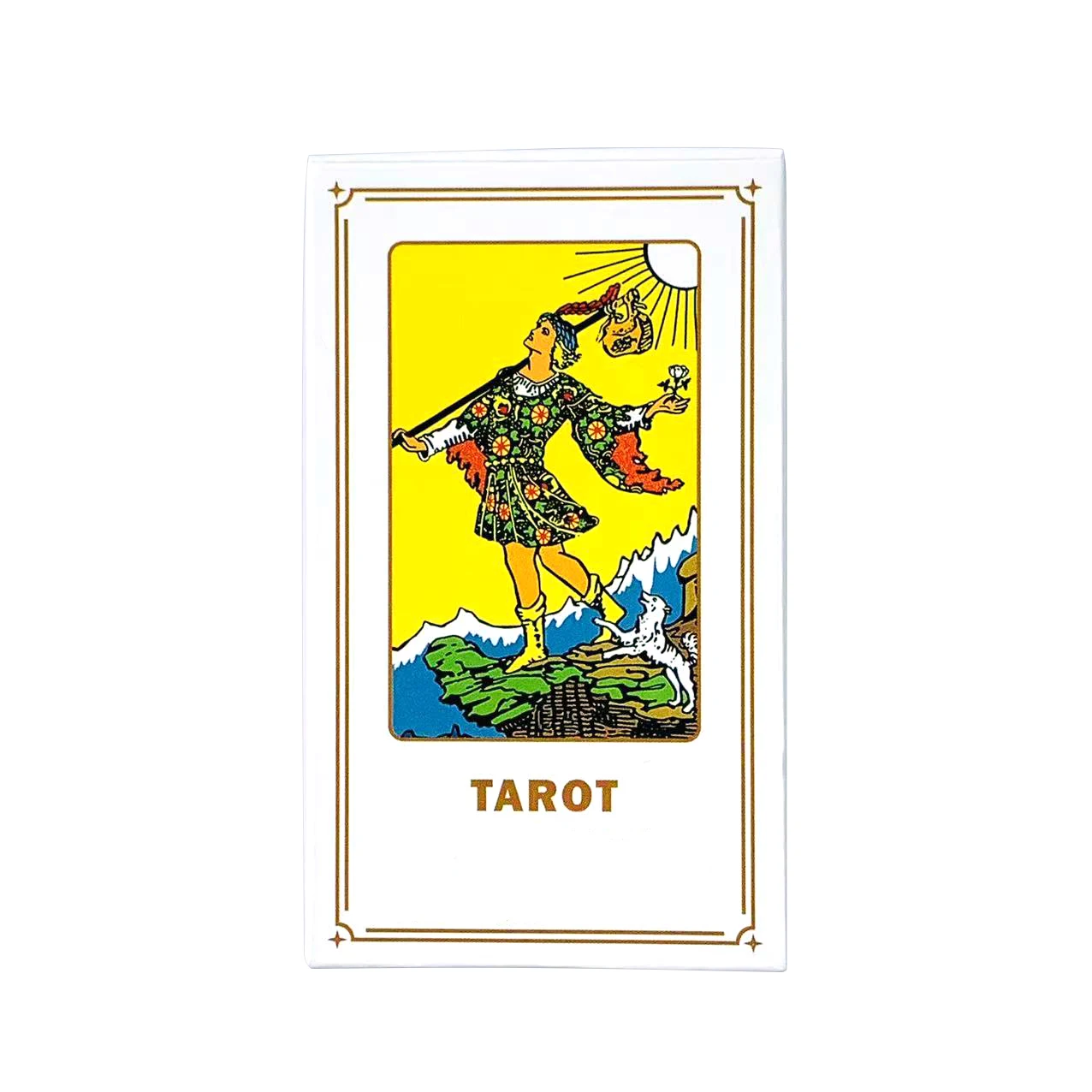 Um Baralho De Tarô Totalmente Novo, Com 78 Cartas, Um Jogo De Cartas De Previsão, Adivinhação E Meditação.