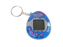 Máquina De Juegos Portátil Para Niños, Mini Juguete Electrónico Para Mascotas, Plástico Azul
