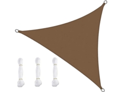 Toldo Triangular Impermeable, Resistente De Poliéster