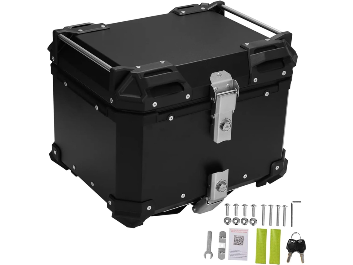 Baúl Trasero Para Motocicleta, Bolsa Trasera Para Motocicleta, Caja De Almacenamiento Con Cerradura, Baúl Superior