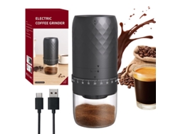 Molinillo de café eléctrico, núcleo de cerámica con 40 ajustes, recargable por USB Eifson