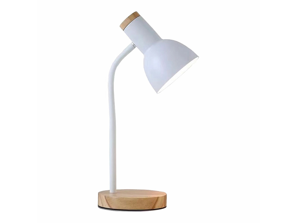 Lámpara de escritorio EDM 32015 (Natural - Acero - 40 W)