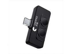 Micrófono dual R6 para vlogs, reducción de ruido con IA, ideal para celulares, ideal para grabaciones en vivo. Nostalgia88