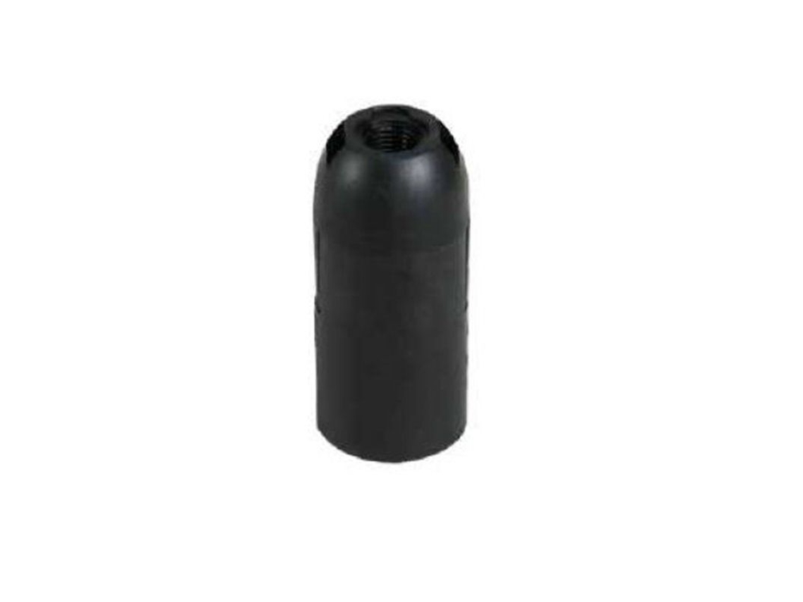 Gsc 101530001 | Portalámparas Termoplástico Liso E14 Negro