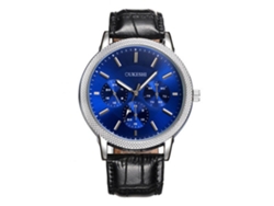 Reloj De Pulsera Analógico De Cuarzo Unisex Zhoulianfa, Sencillo Para Negocios (gris)