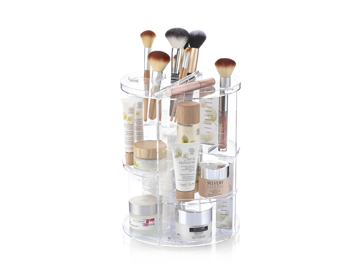 Organizador de Maquillaje Giratorio Rolkup InnovaGoods