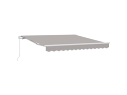 Maison Exclusive - Toldo Retráctil Gris Claro 300 X 250 X 165 Cm