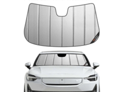 Parasol para parabrisas Polestar 2, ventana delantera, bloquea los rayos UV, protección de panel, aísla GOKOCO