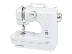 Máquina de coser Bomann NM6063CB de 12 puntadas, color blanco
