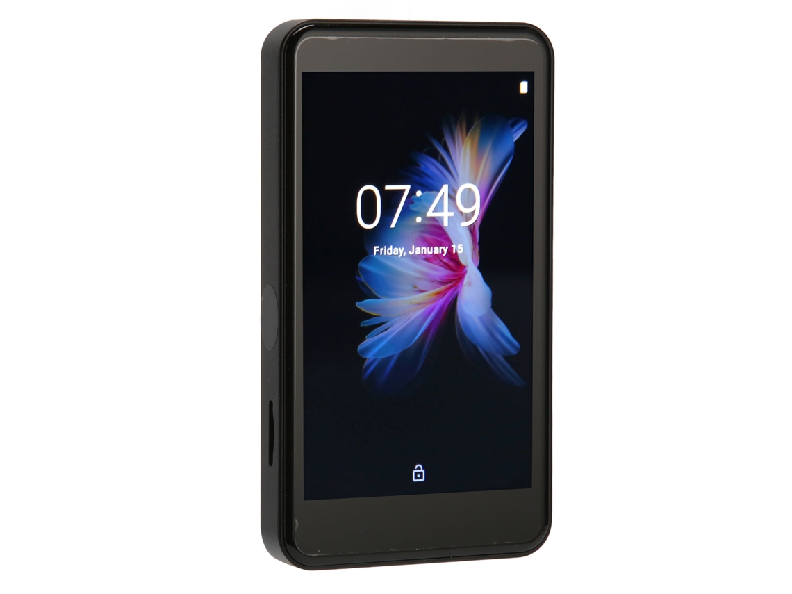 Reproductor MP3 Bluetooth Yizhood X15 de 3,6 pulgadas, 32 GB de ROM y 32 GB de TF (negro)
