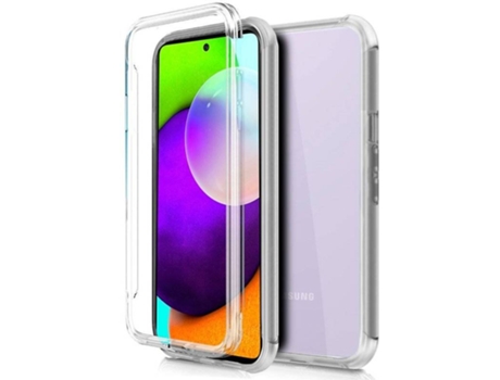 Funda Samsung Galaxy A52/A52 5G/A52s 5G COOL Delantera y Trasera (Transparente)