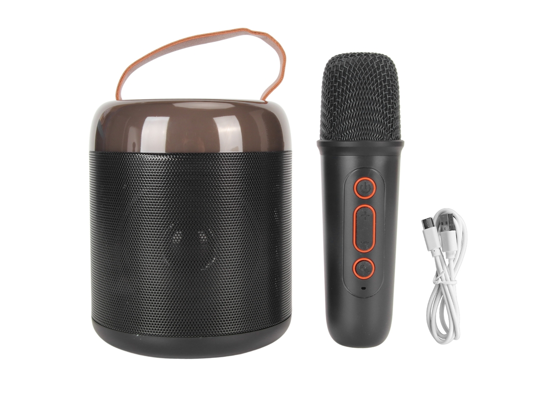 Audio De Ktv Casero Con Efectos De Iluminación Rgb, Incluyendo Micrófonos Inalámbricos