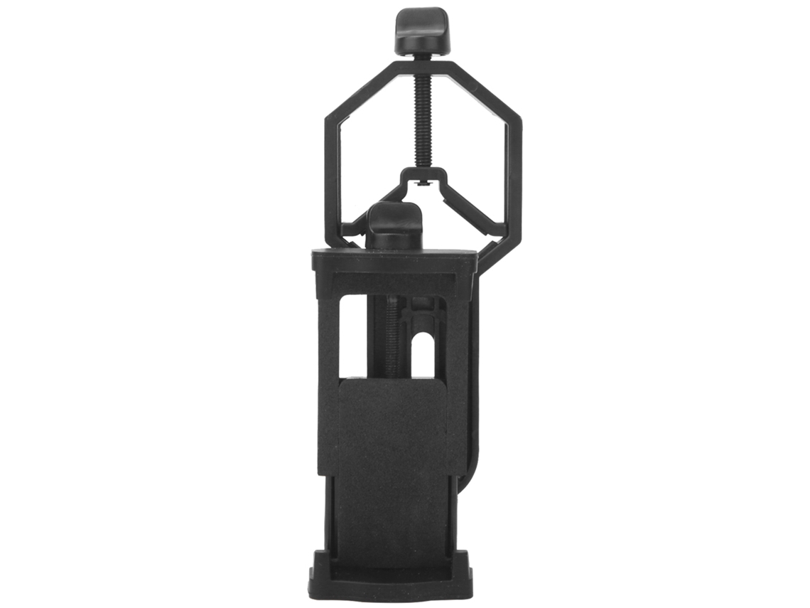 Soporte Metálico Universal Para Teléfono Móvil Con Pinza Para Telescopios Astronómicos, Prismáticos Y Monoculares.