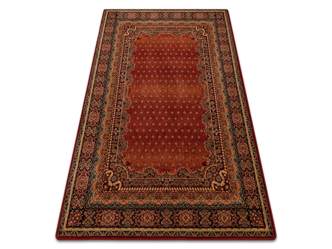 Alfombra de Lana Polonia Baron Borgoña (200 x 300 cm)