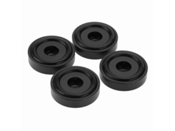 Yncm-4 Piezas 40x10mm Pastillas De Amplificador De Aluminio Pies Negros