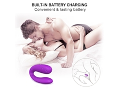 Vibrador En Forma De U Para Punto G Y Clítoris, Estimulación Fuerte, Juguete Adulto Para Mujer