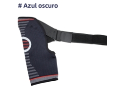 Correa de soporte para hombro que proporciona soporte y amplitud de movimiento para la articulación del hombro. Mdug (Azul oscuro S/M)