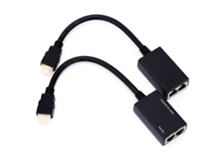 Extensor HDMI con extensión RJ45 y repetición de señal