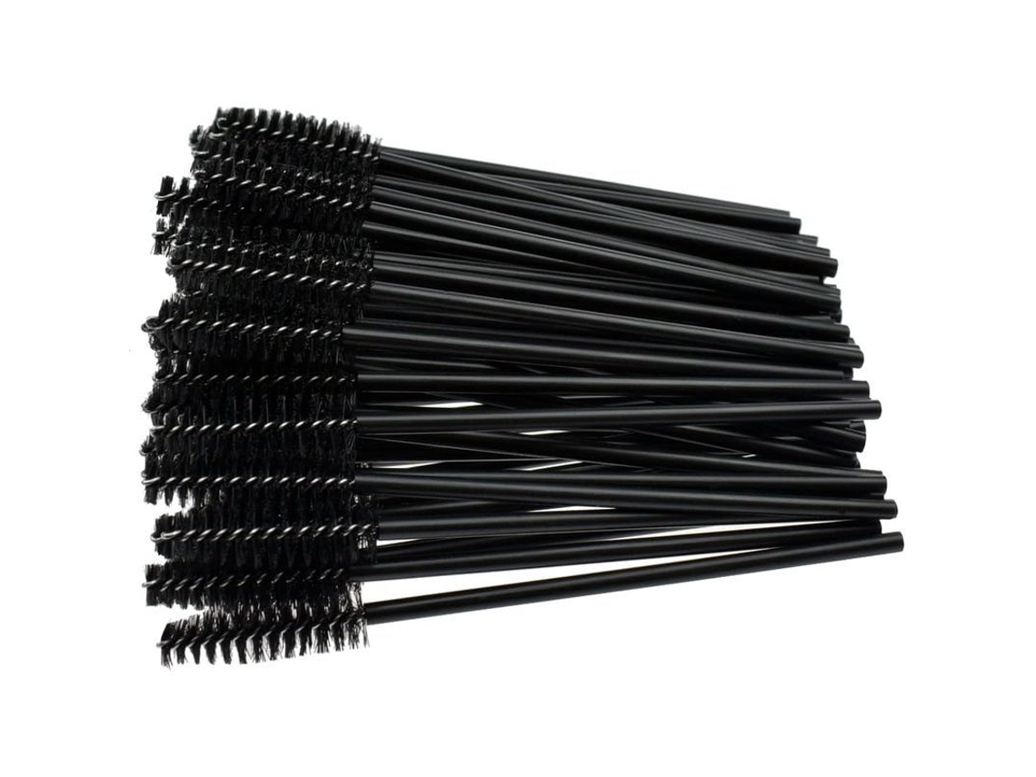 50 Pinceles Desechables Para Pestañas Y Cejas, Pinceles De Maquillaje Para Extensiones De Pestañas.