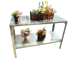 Estante HABITAT ET JARDIN Petunia (Acero - 115x50x75 cm)