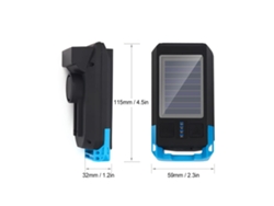 2026-linterna Delantera Para Bicicleta Recargable Por Usb Solar Impermeable Con Bocina, Luz De Ciclismo Nocturno