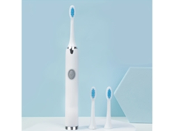 Cepillo De Dientes De Viaje, Tres Cabezales, Portátil, Eléctrico, Incluye Estuche, Ideal Para Viajes De Negocios.